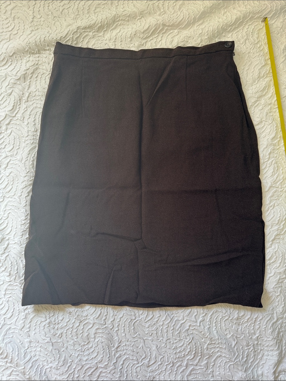 Gianni Brown Pencil Skirt - Sleek Office Staple
